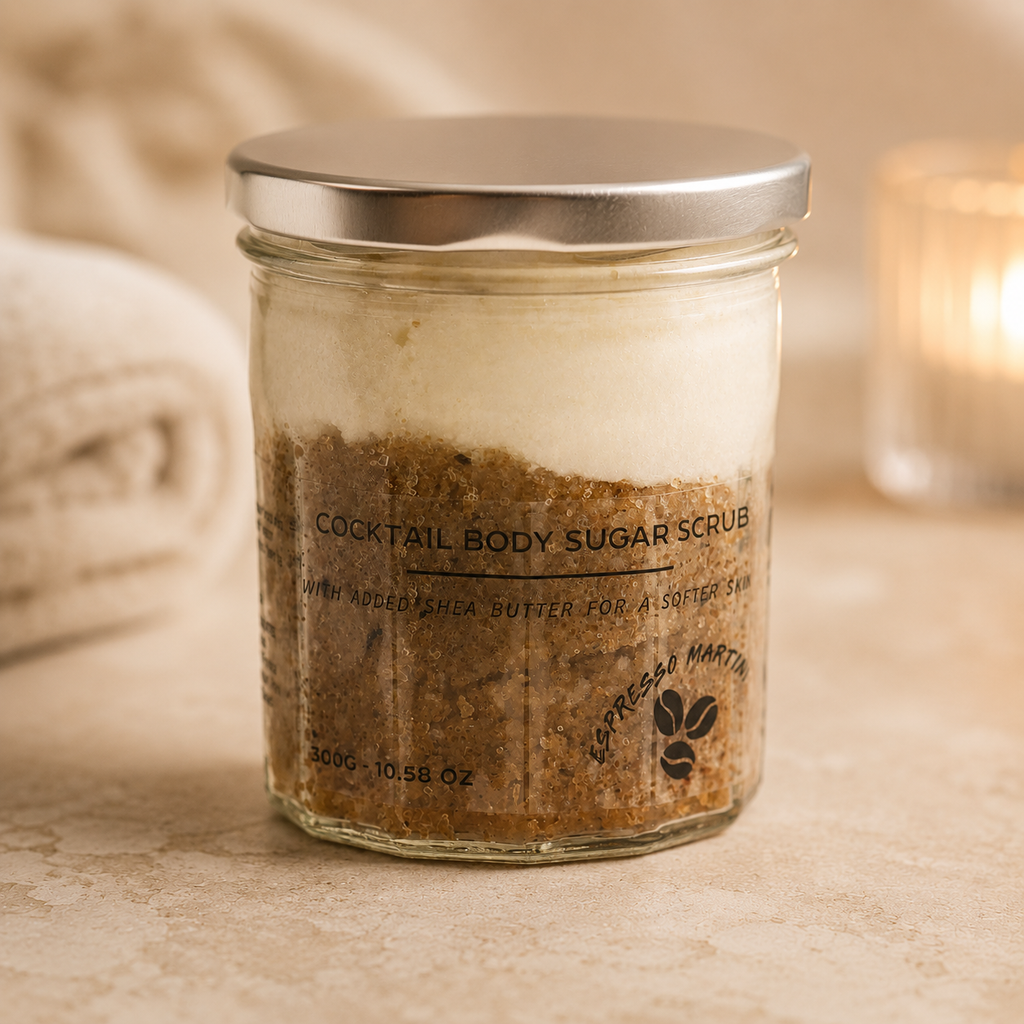 Espresso Martini Fragranced Sugar Body Scrub - 300g