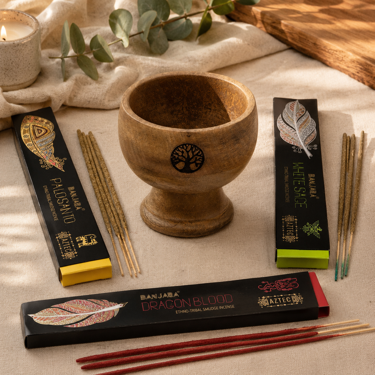 Home Incense Ritual Gift Set