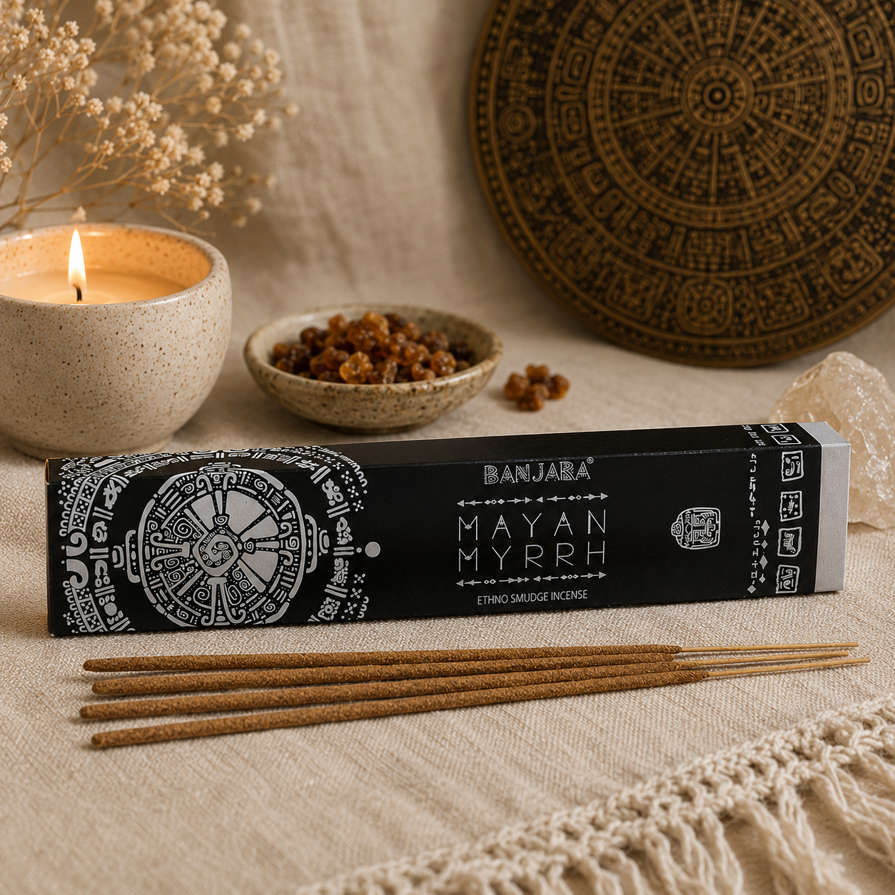 Mayan Myrrh Banjara Tribal Smudge Incense