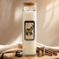 Luck Magic Spell Candle - Black Agate and Liquorice