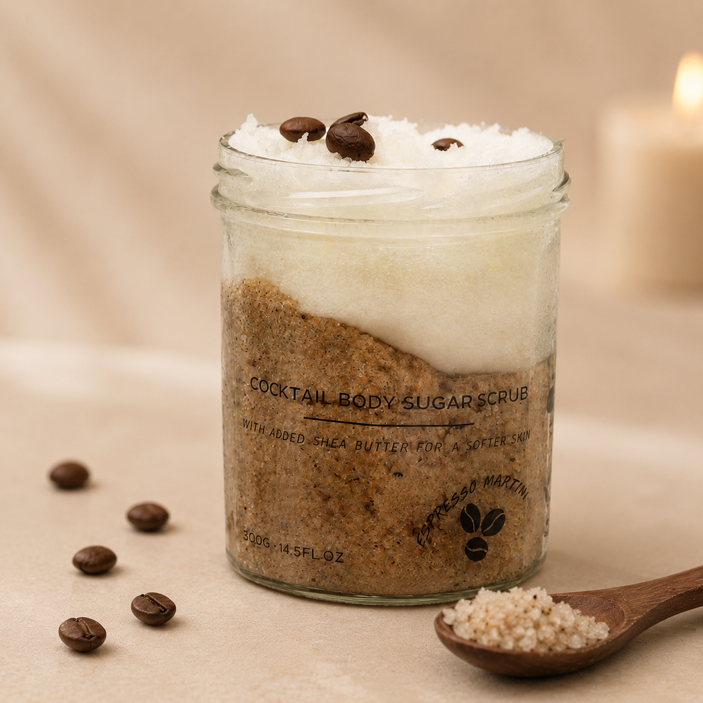 Espresso Martini Fragranced Sugar Body Scrub - 300g