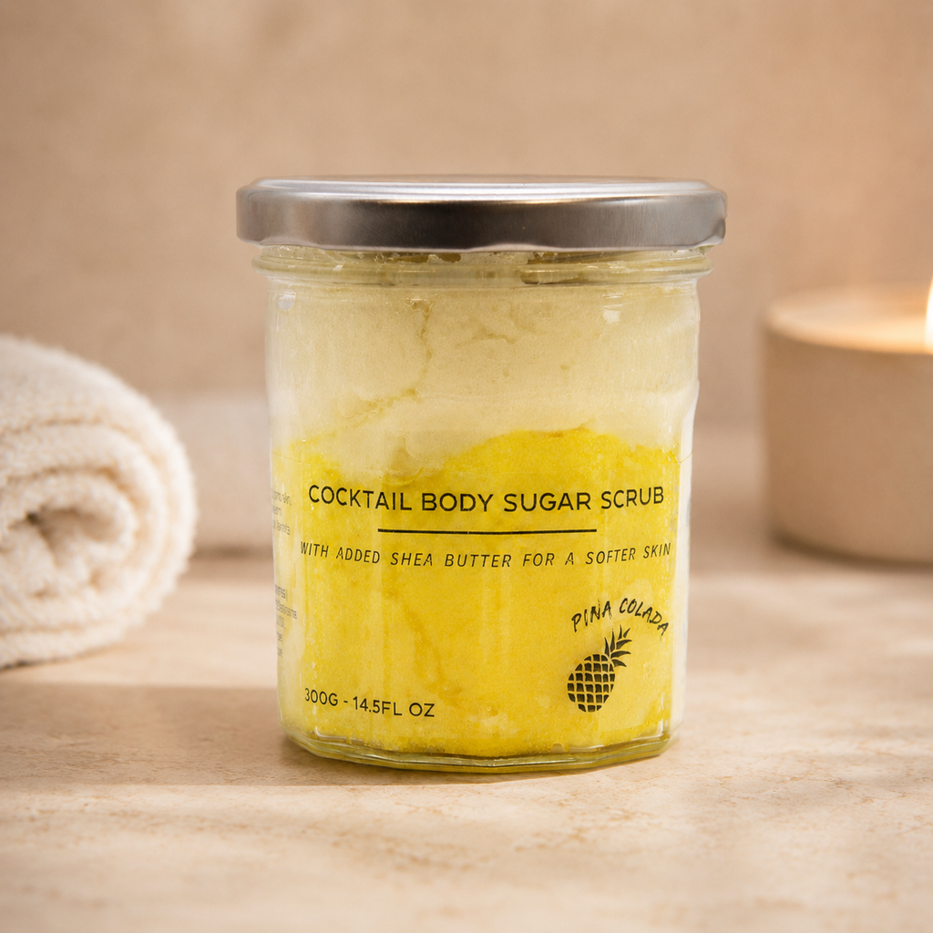 Piña Colada Fragranced Sugar Body Scrub - 300g