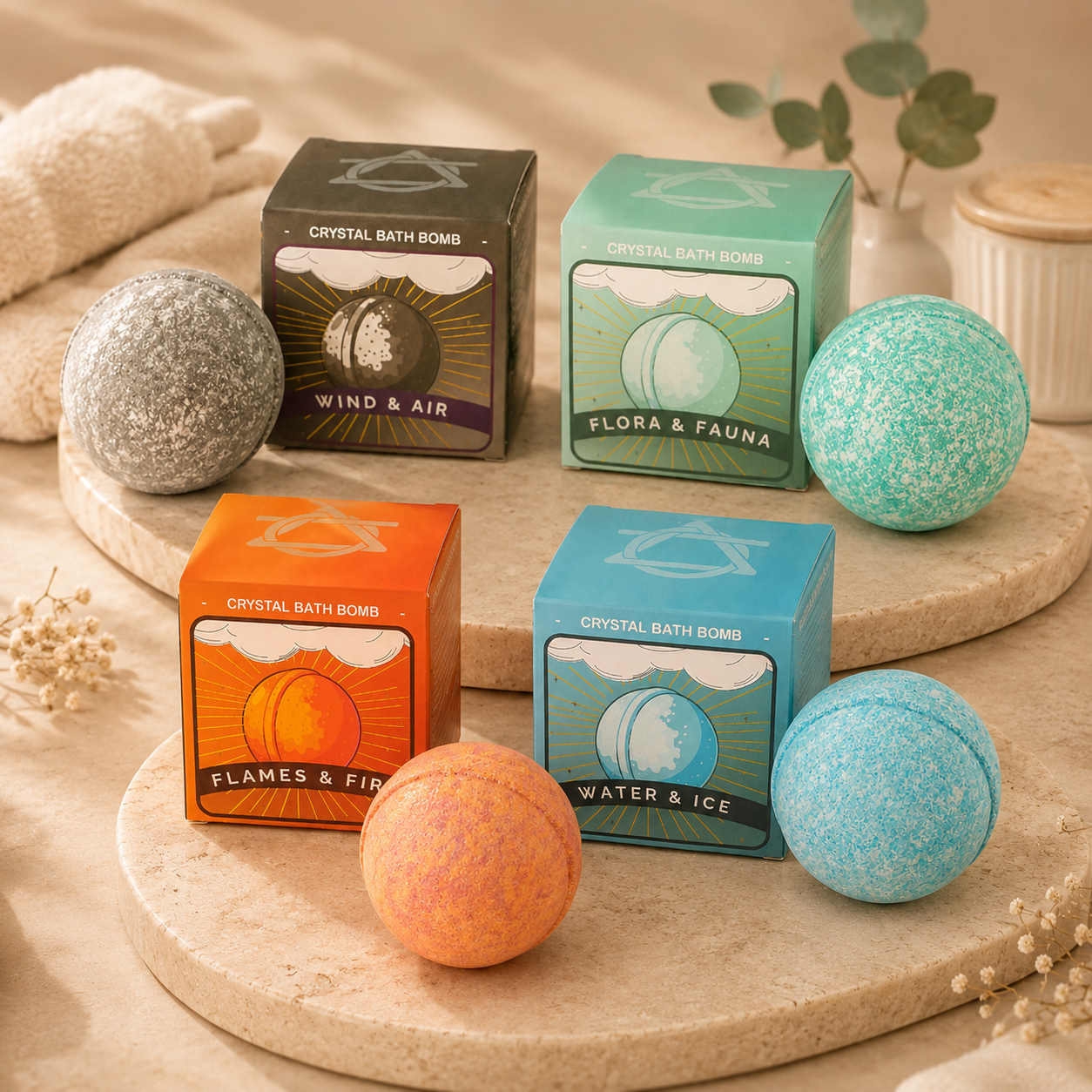 Elemental Bath Bomb Discovery Set