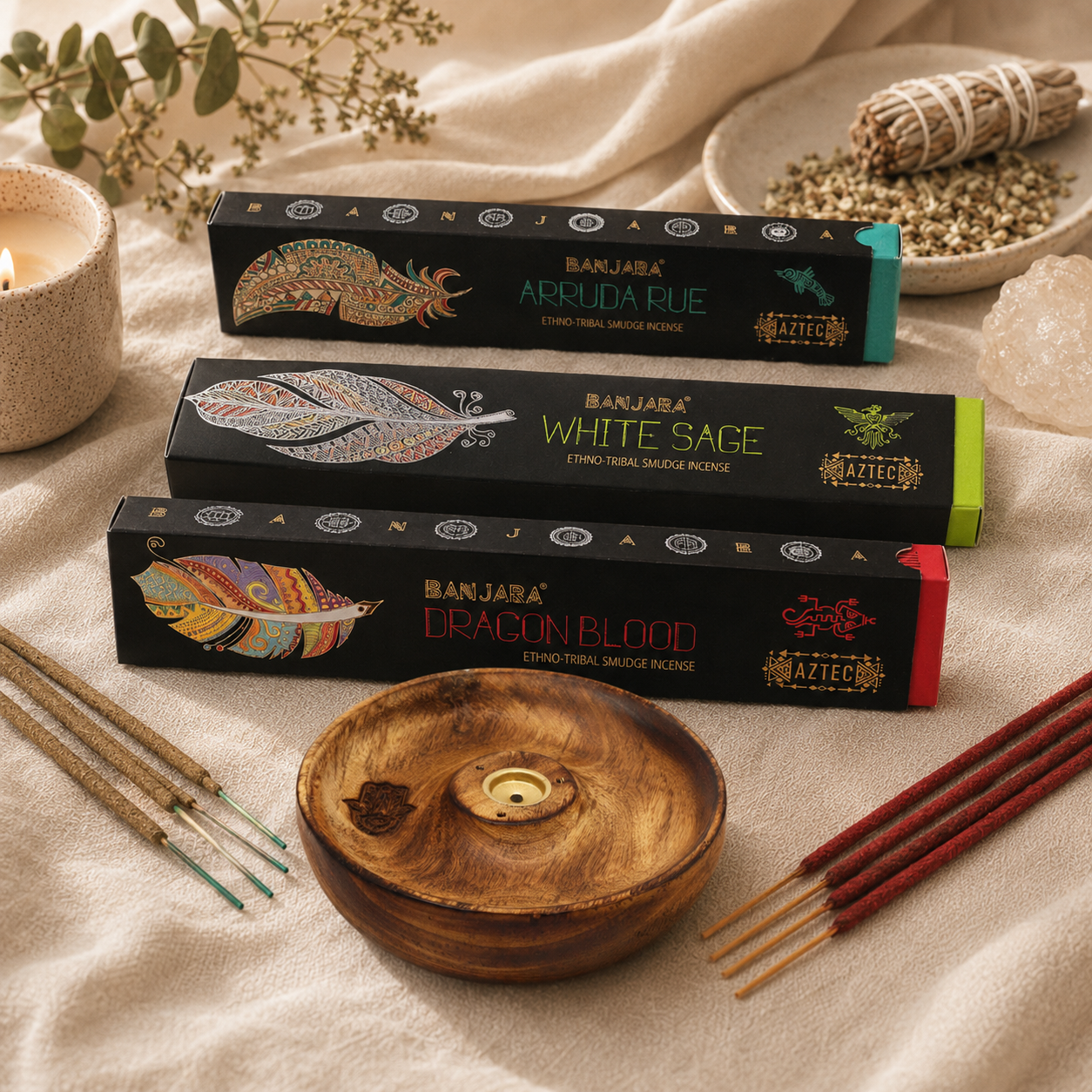 Cleanse and Protect Incense Set