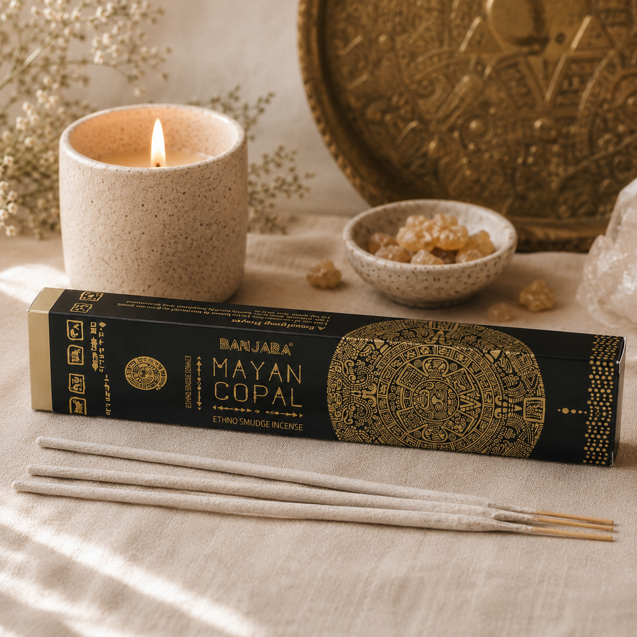 Mayan Copal Banjara Tribal Smudge Incense