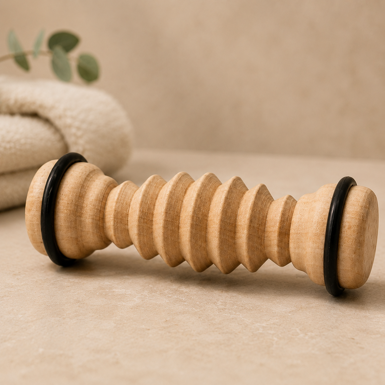 Ribbed Foot Roller