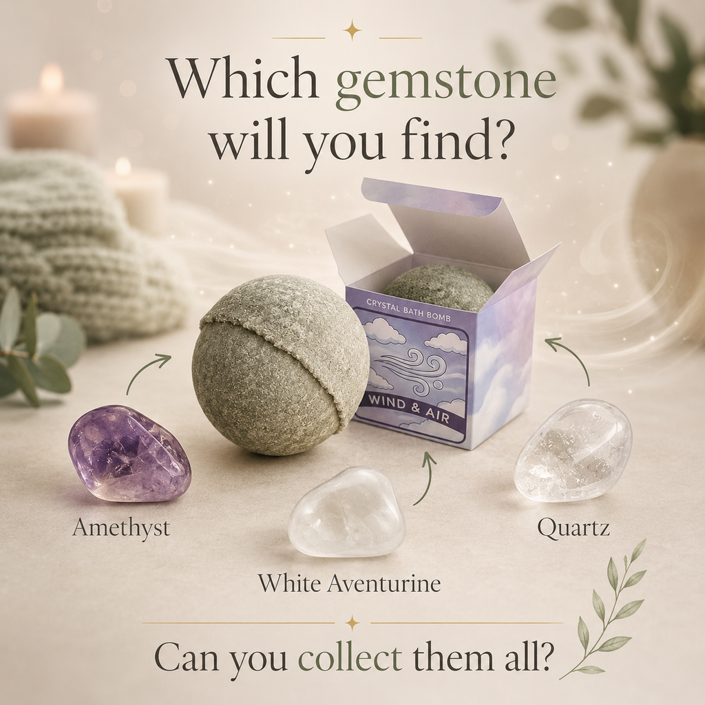 Elemental Crystal Bath Bomb - Air