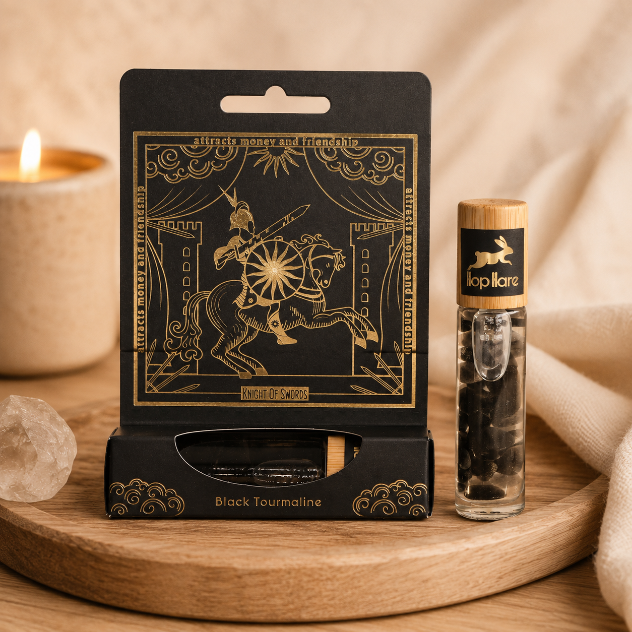 The Knight of Swords Tarot Essential Oil Roll-On