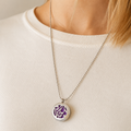 Music Notes Aromatherapy Diffuser Necklace - 25mm