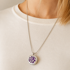 Music Notes Aromatherapy Diffuser Necklace - 25mm