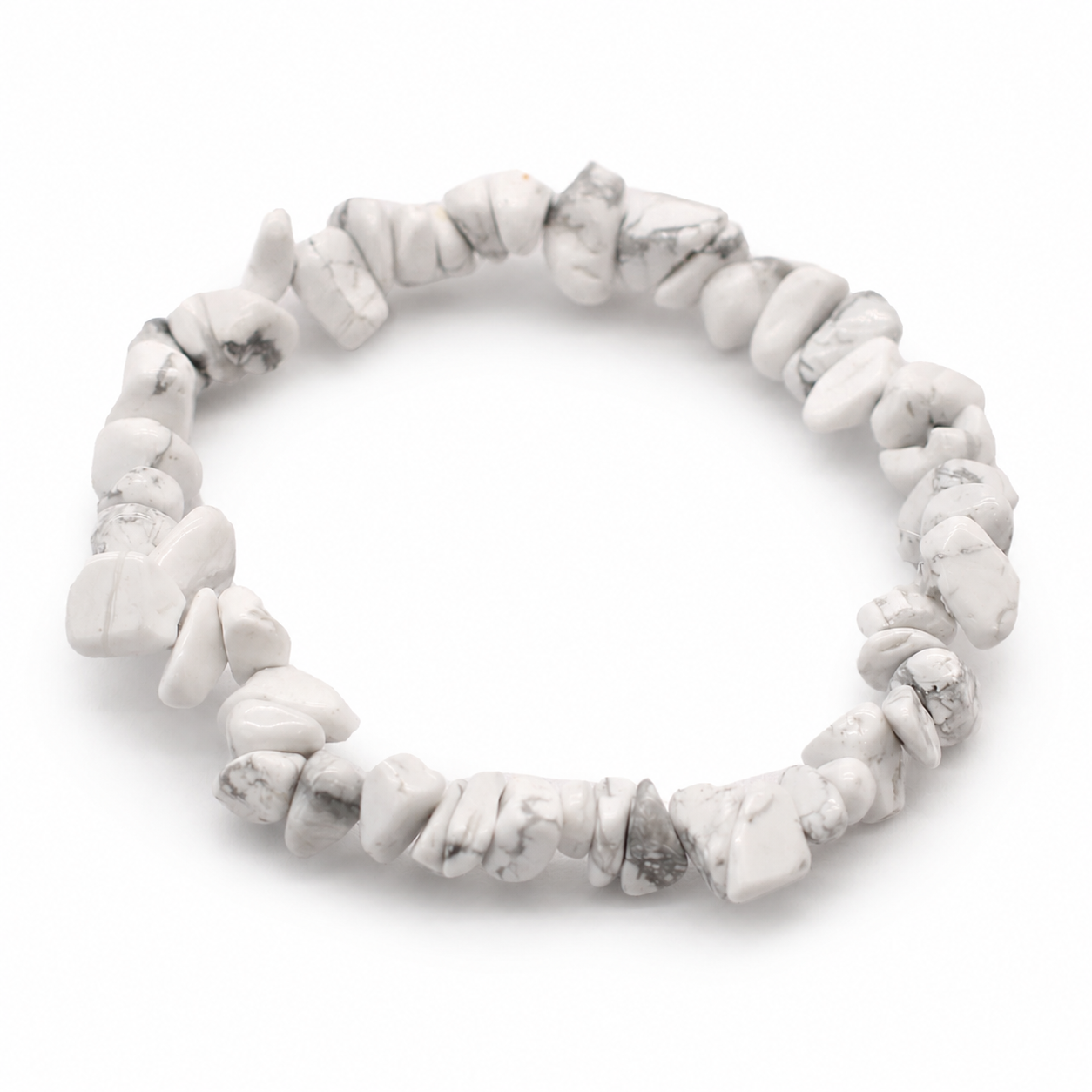 White Jasper Chipstone Bracelet