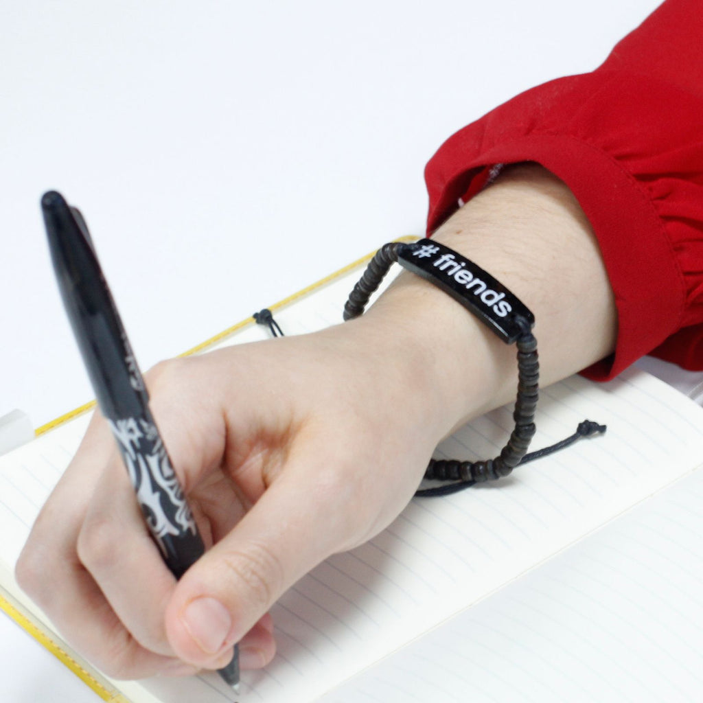 Friends Coco Slogan Bracelet