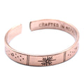Copper Inspiration Bracelet - Sun, Moon and Stars