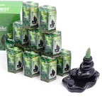Rain Forest Masala Backflow Incense Cones - Pack of 10