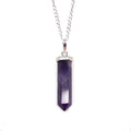 Amethyst Classic Point Gemstone Pendant