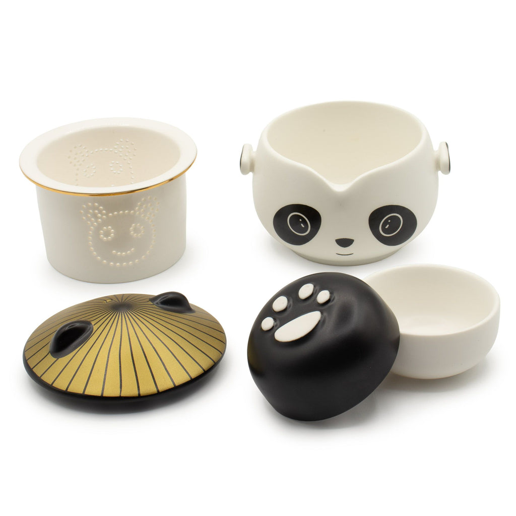 Kung Fu Panda Teapot Set With Two Cups - Travel Pack