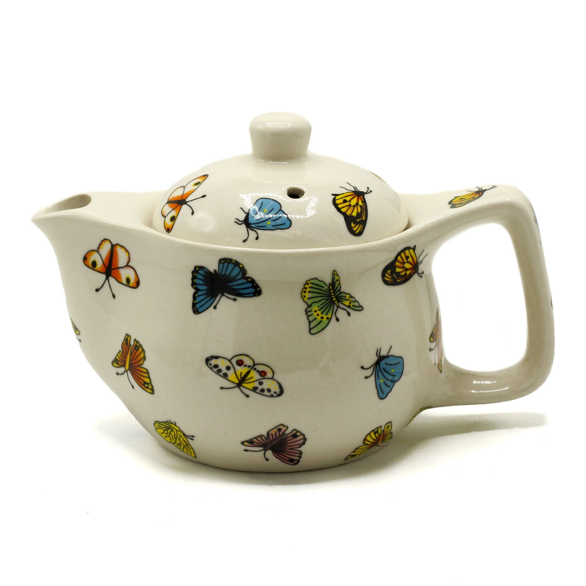 Small Butterfly Herbal Teapot