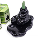 Eucalyptus Masala Backflow Incense Cones - Pack of 10
