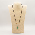 Jade Turtle Cord Gemstone Pendant