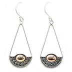 Luna Balance Silver and Gold Earrings