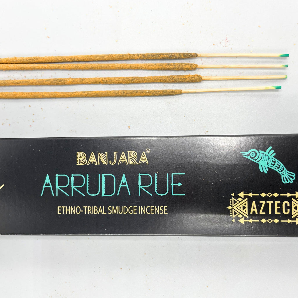 White Arruda Rue Banjara Tribal Smudge Incense