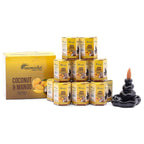 Coconut And Mango Masala Backflow Incense Cones - Pack of 10