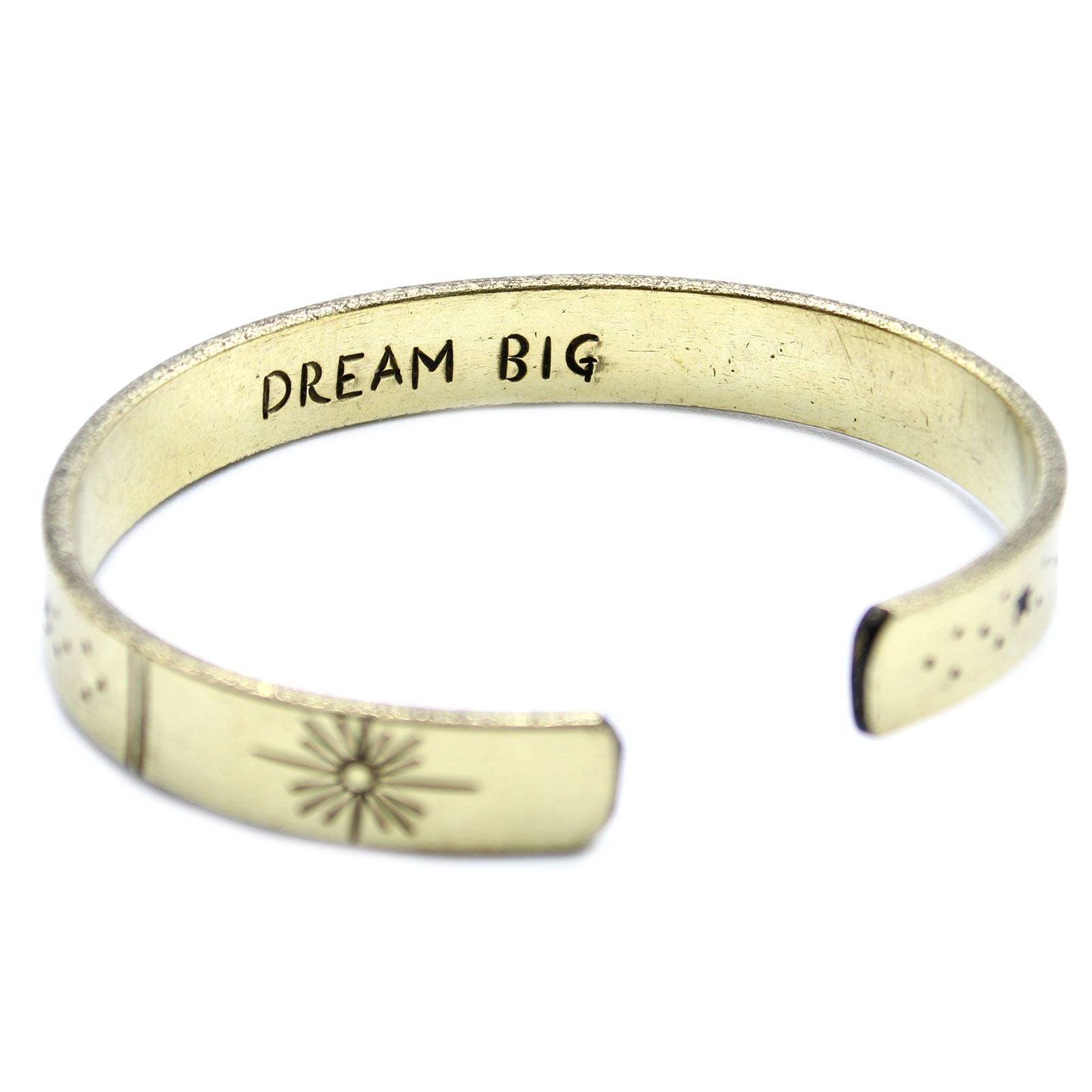 Brass Inspiration Bracelet - Sun, Moon and Stars