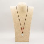 Opalite Angel Cord Gemstone Necklace