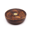 Plain Wooden Incense Stick And Cone Burner Disc