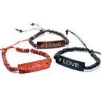 Love Coco Slogan Bracelet