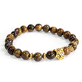 Gold Tiger Eye Gemstone Bracelet