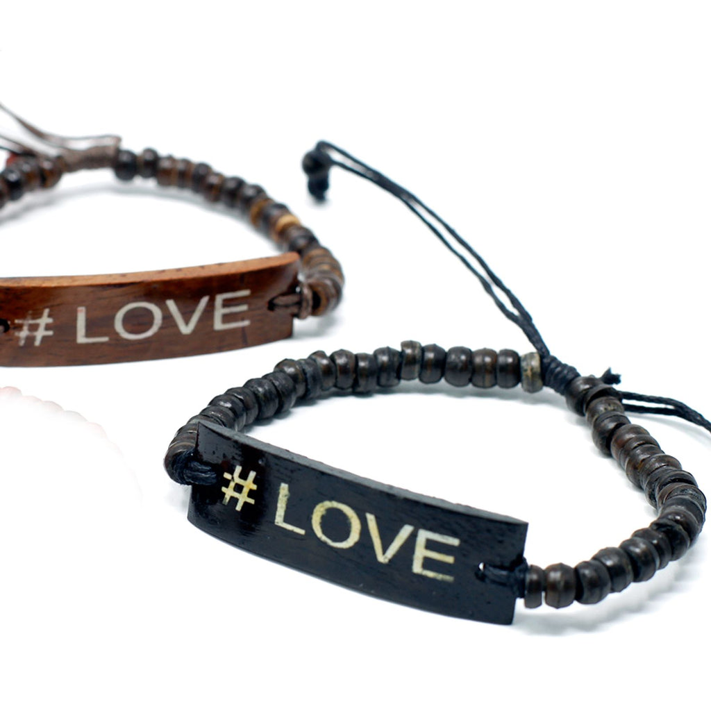 Love Coco Slogan Bracelet