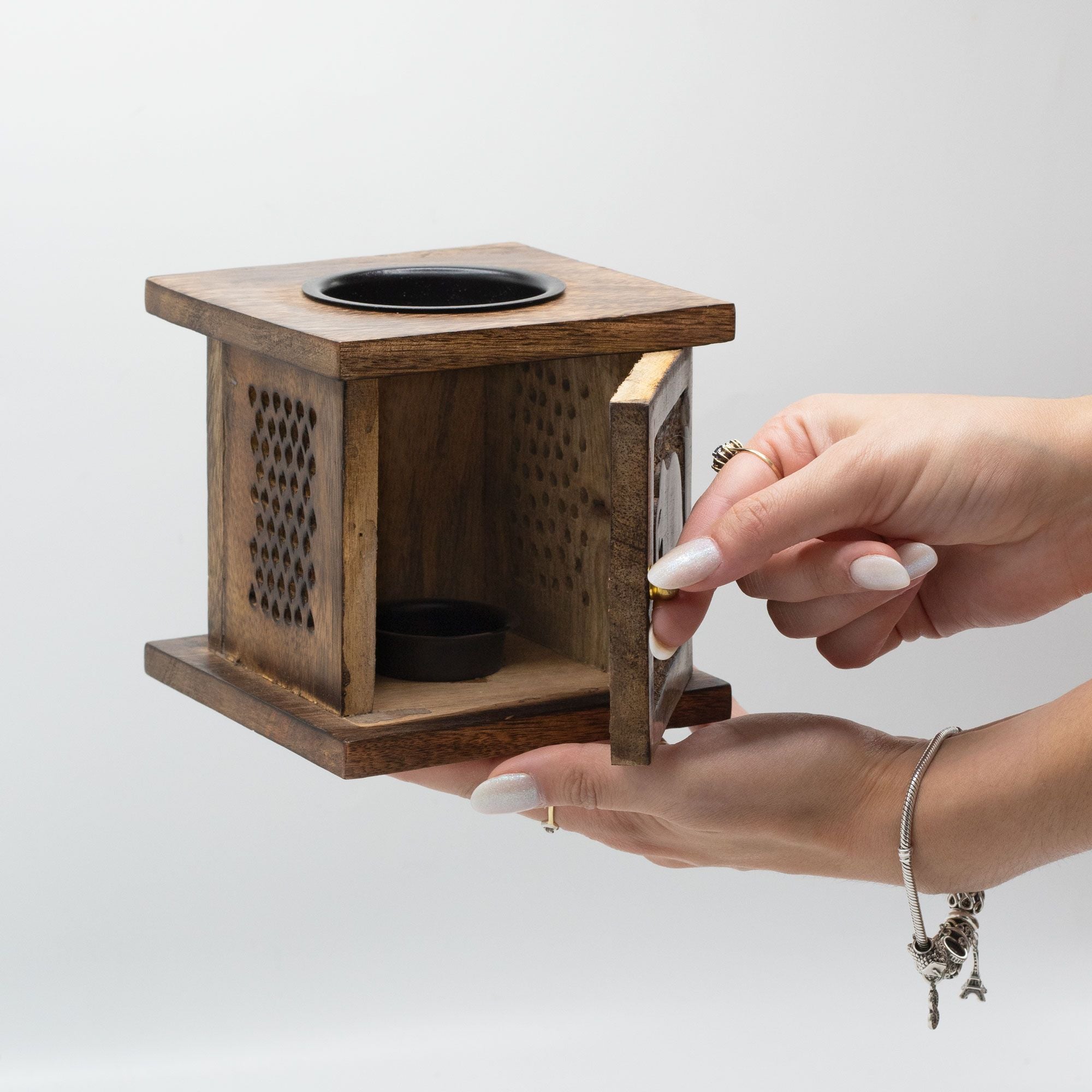 Large Mango Box Burner - Tree of Life