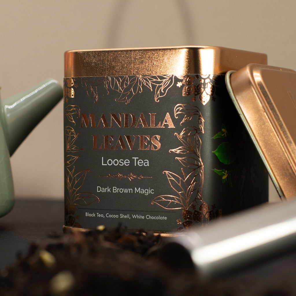 Dark Brown Magic Loose Leaf Black Tea Blend - 50g