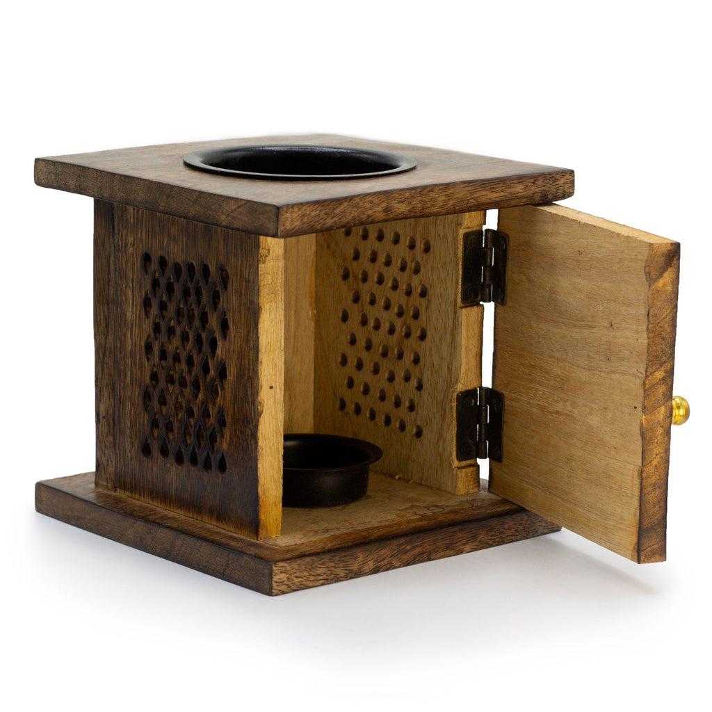 Large Mango Box Burner - Tree of Life