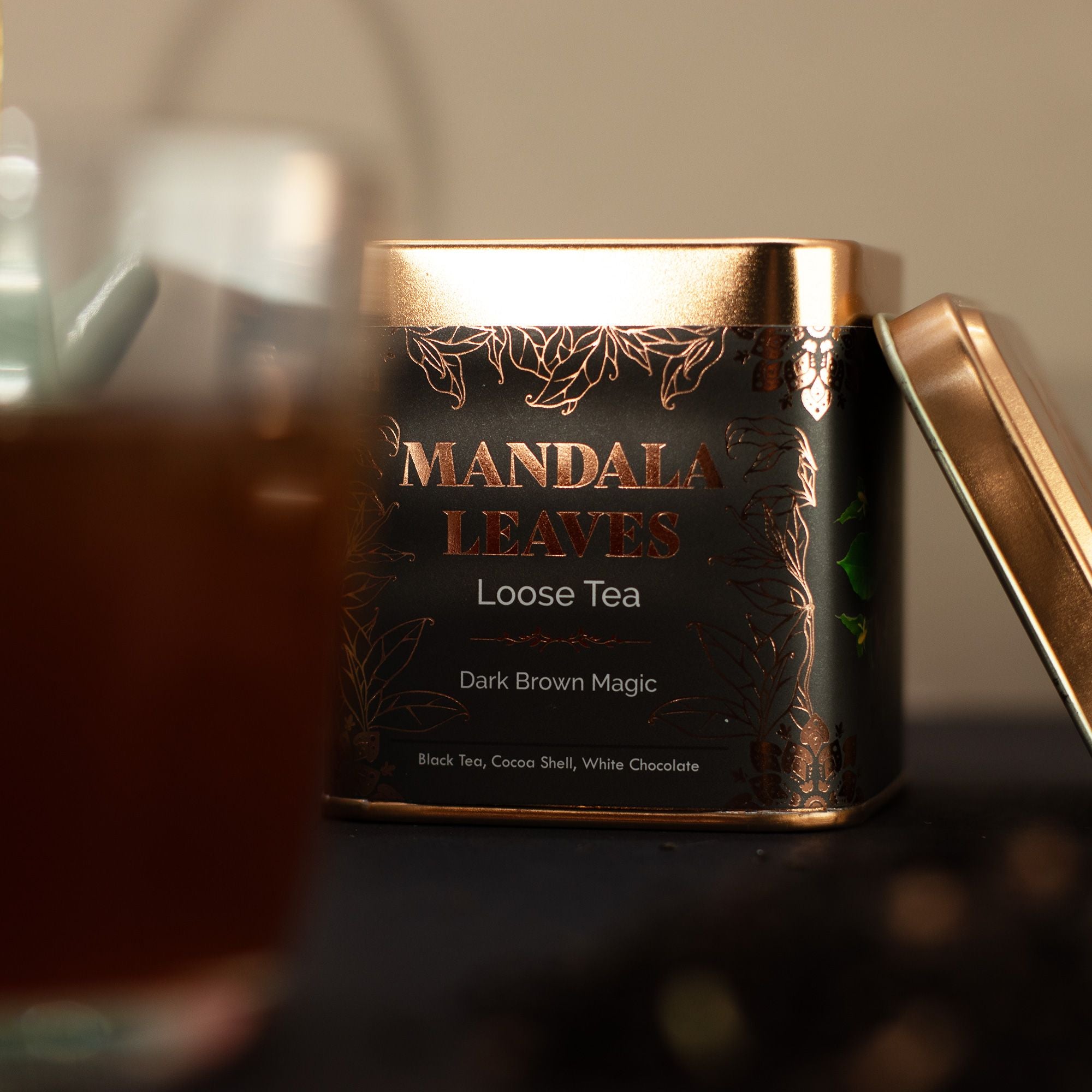 Dark Brown Magic Loose Leaf Black Tea Blend - 50g