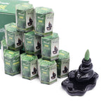 Sage Masala Backflow Incense Cones - Pack of 10