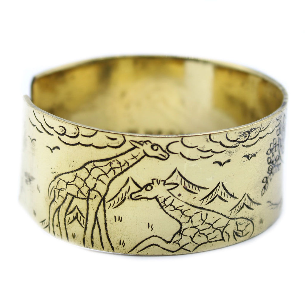 Tree of Life Brass Tibetan Mantra Bracelet