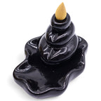 Sandalwood And Vanilla Masala Backflow Incense Cones - Pack of 10