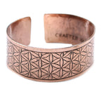 Flower of Life Copper Tibetan Bracelet