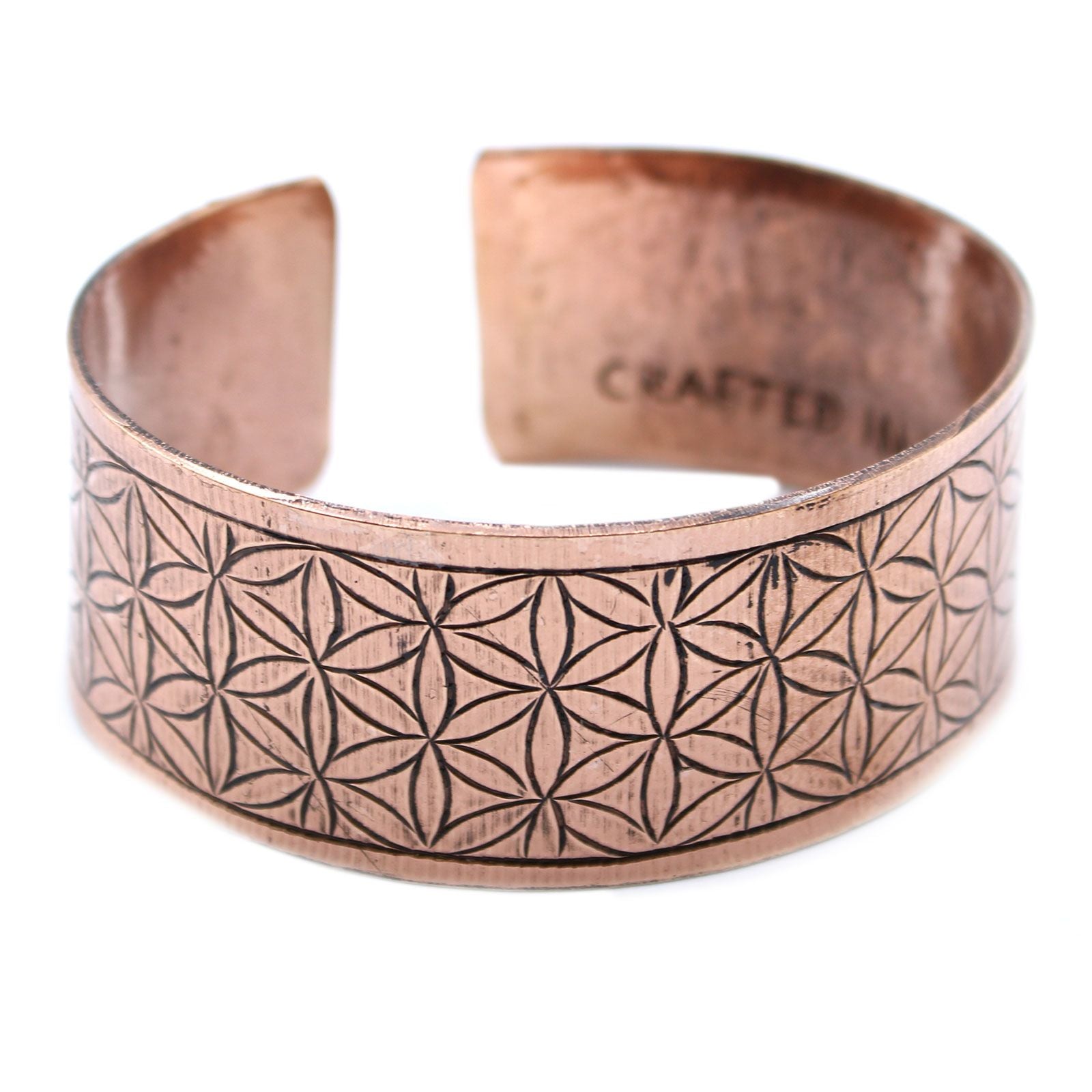 Flower of Life Copper Tibetan Bracelet