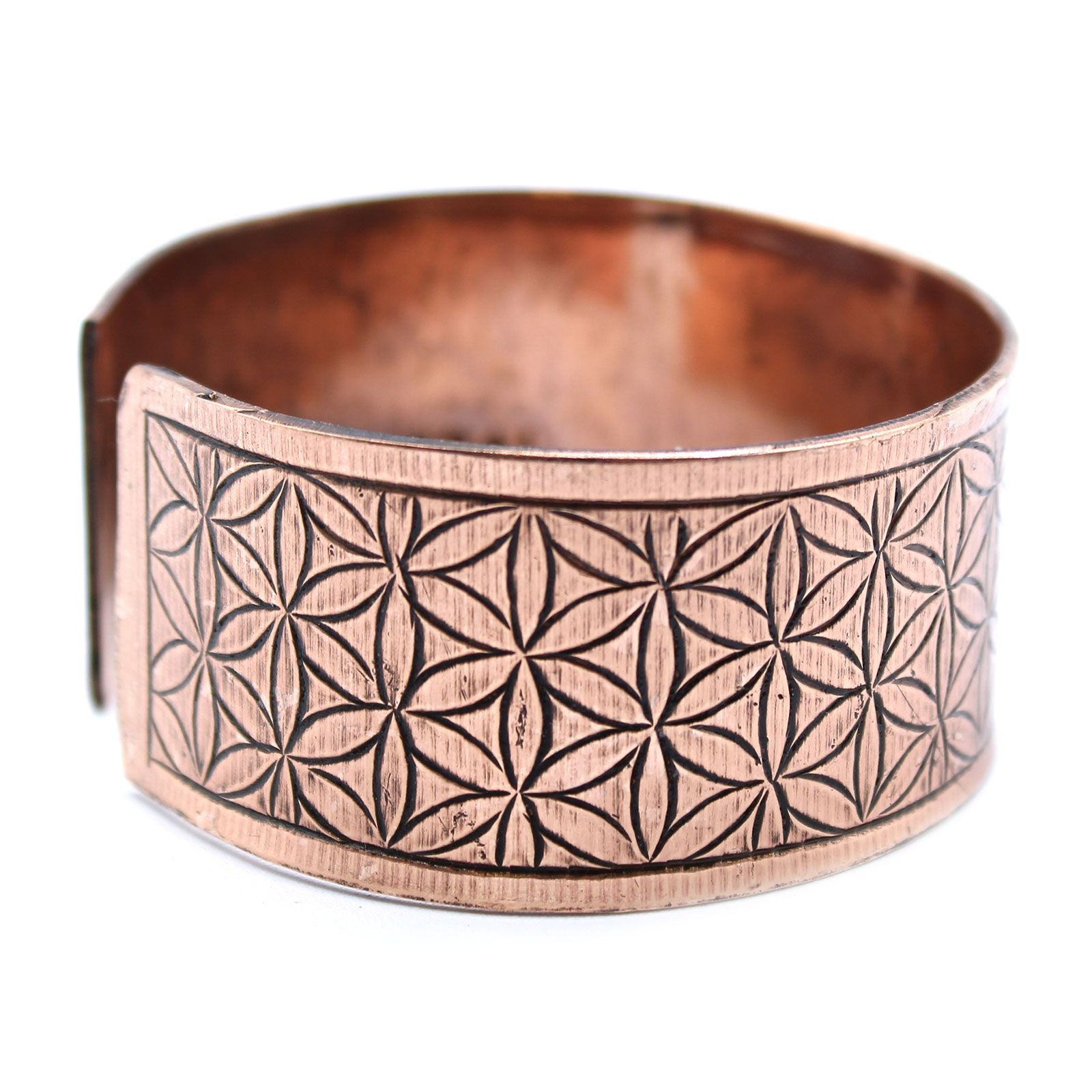 Flower of Life Copper Tibetan Bracelet