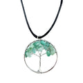 Jade Tree of Life Gemstone Pendant