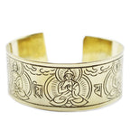 Five Buddha Brass Tibetan Bracelet