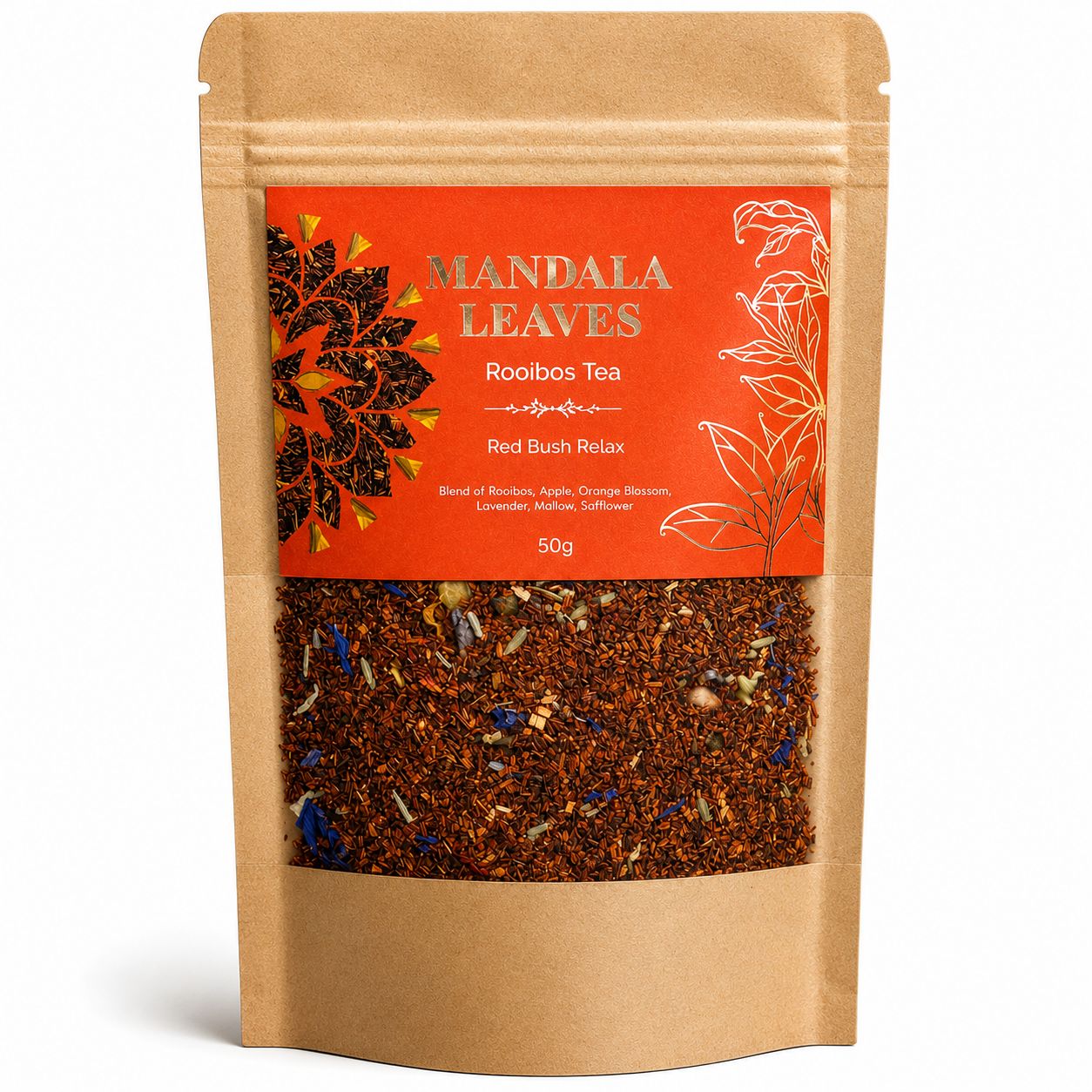 Red Bush Relax Rooibos Tea Blend - 50g