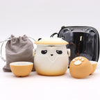 Kung Fu Panda Teapot Set With Two Cups - Travel Pack