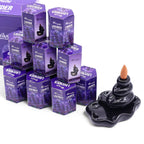Lavender Masala Backflow Incense Cones - Pack of 10