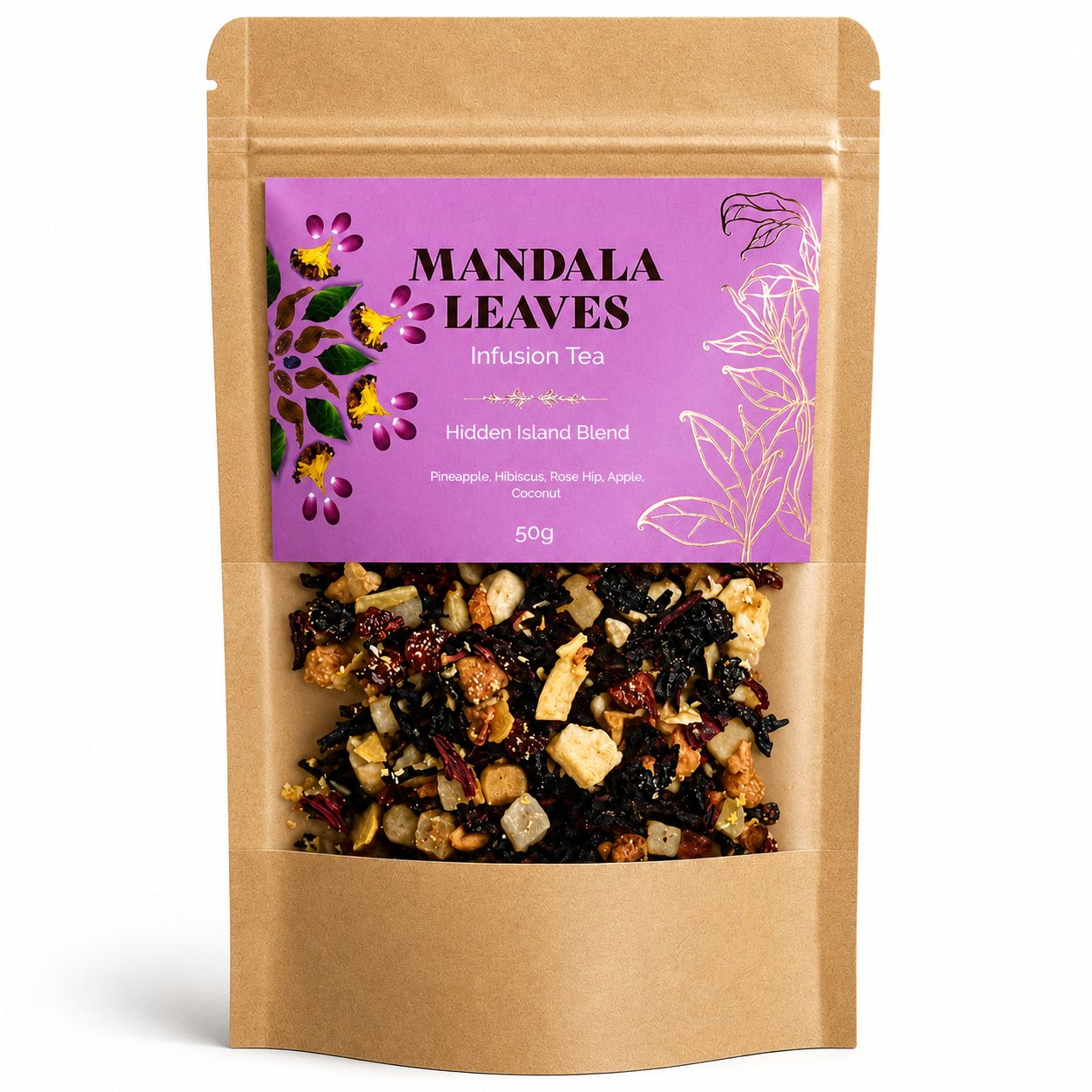 Hidden Islands Loose Leaf Fruit Tea Blend - 50g