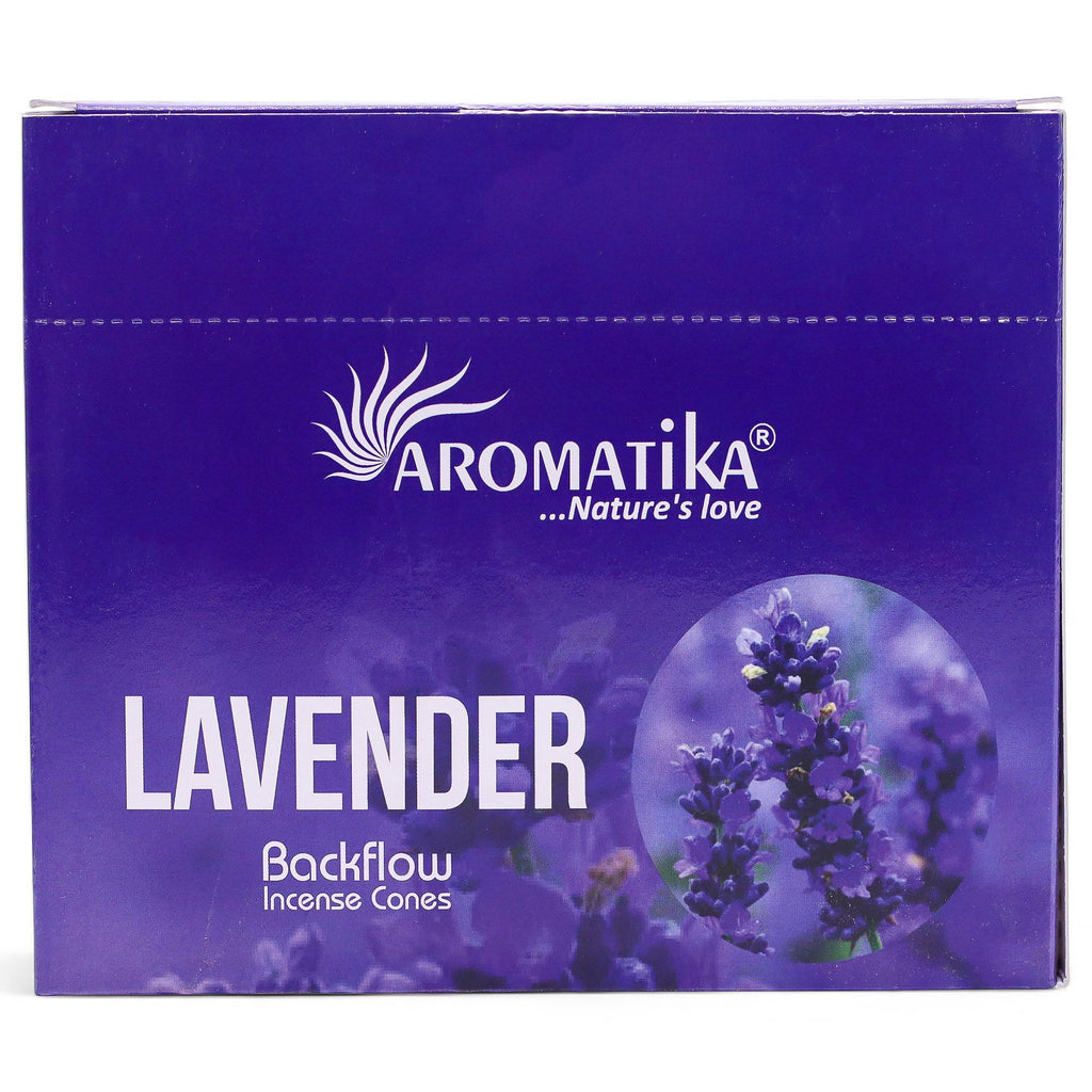 Lavender Masala Backflow Incense Cones - Pack of 10