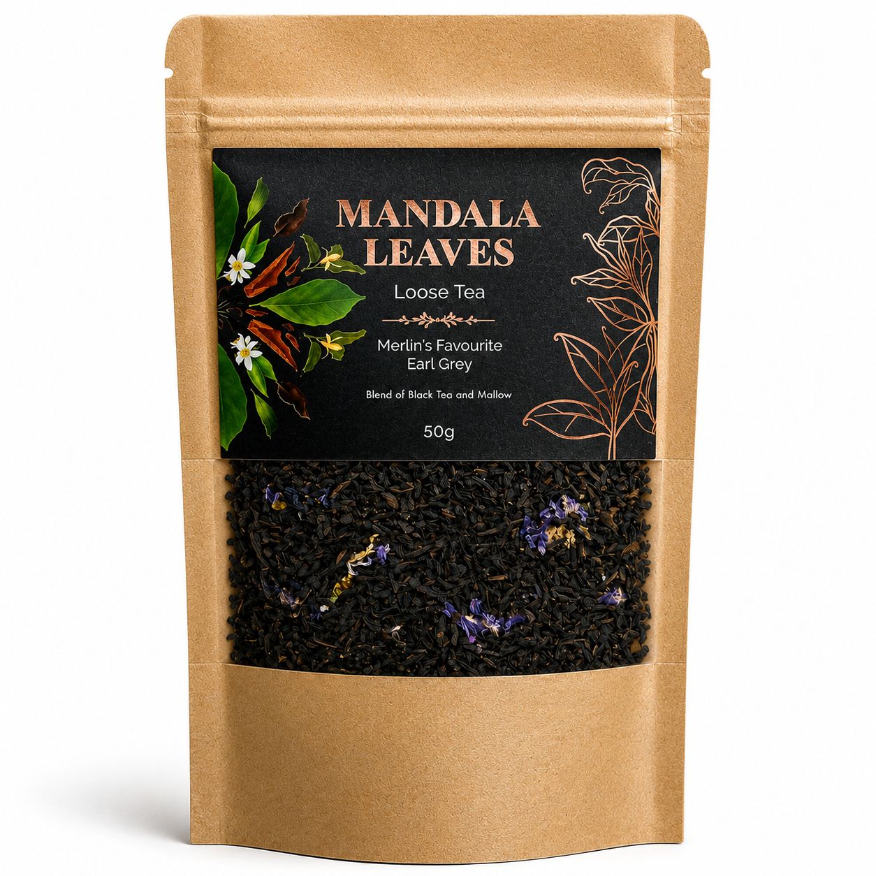 Merlin’s Favourite Loose Leaf Earl Grey Tea Blend - 50g